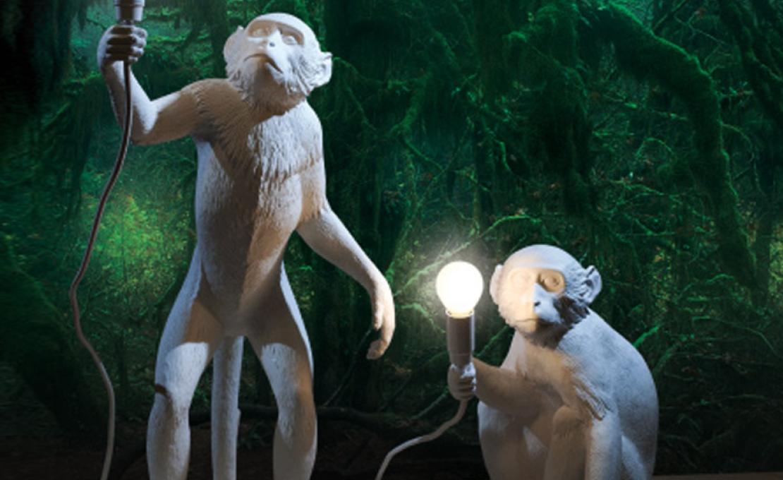 Подвесной светильник модель Monkey Lamp от фабрики Seletti