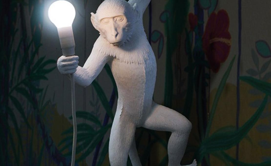 Подвесной светильник модель Monkey Lamp от фабрики Seletti