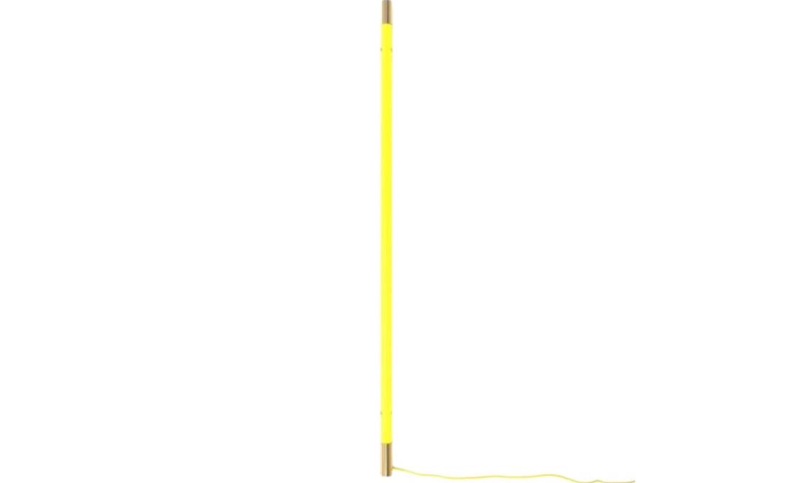 Торшер модель Linea Golden End Floor Lamp LED от фабрики Seletti