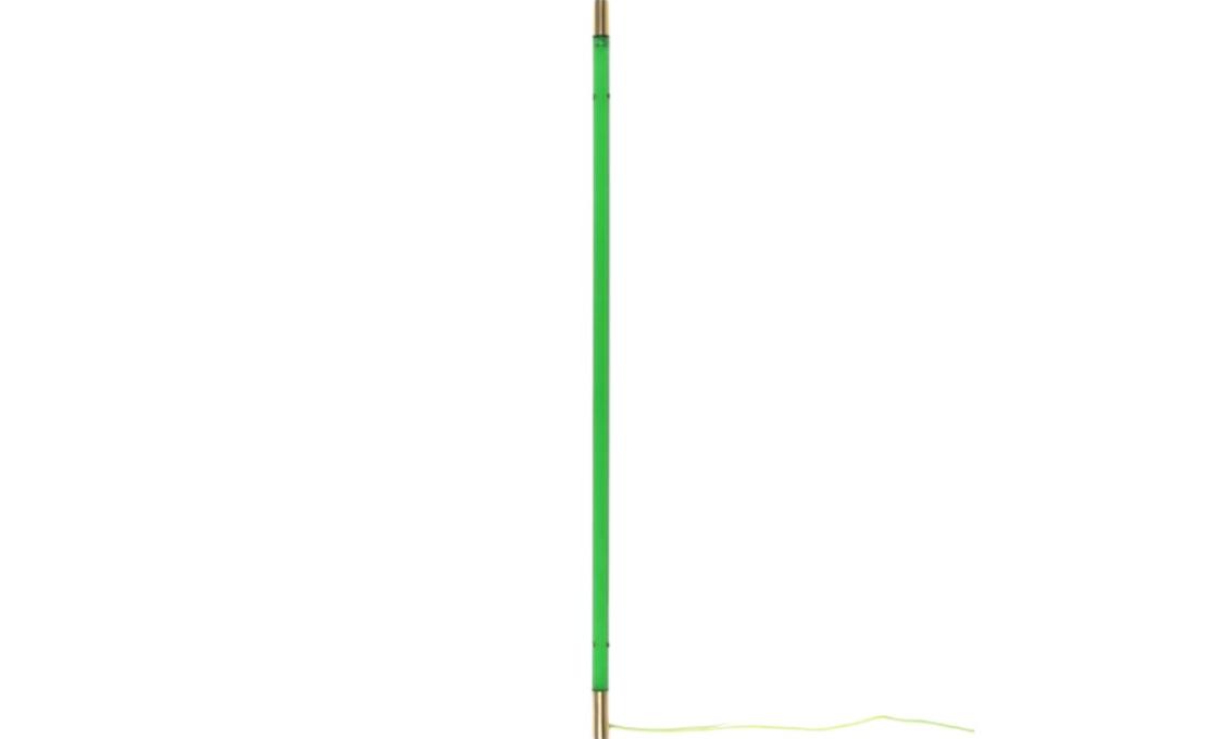 Торшер модель Linea Golden End Floor Lamp LED от фабрики Seletti