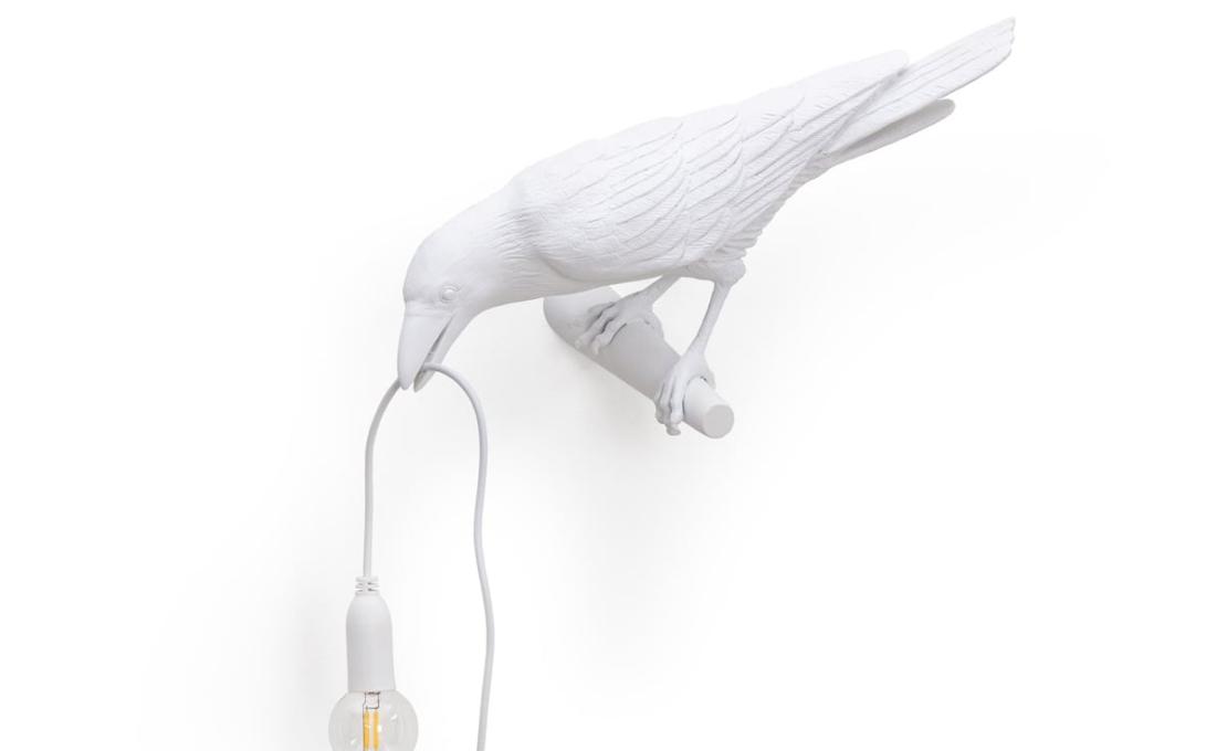Бра модель Bird Looking Left Wall Lamp Outdoor от фабрики Seletti