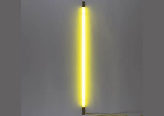 Торшер модель Linea Golden End Floor Lamp LED от фабрики Seletti