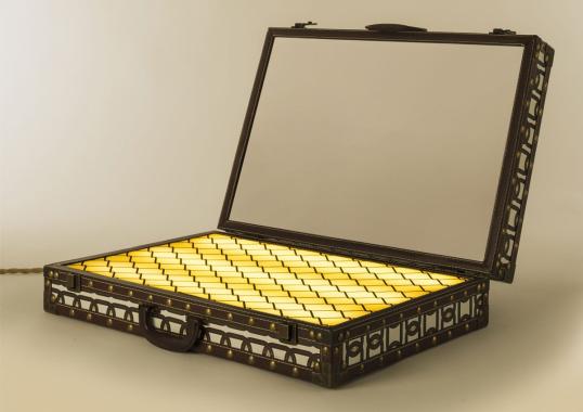 Зеркало Lighting Trunk Mirror Suitcase от Seletti image 1