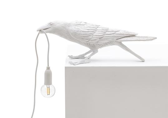 Настольная лампа модель Bird Playing Lampada da Tavolo от фабрики Seletti