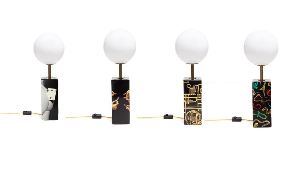 Настольная лампа модель Toiletpaper Table Lamp от фабрики Seletti