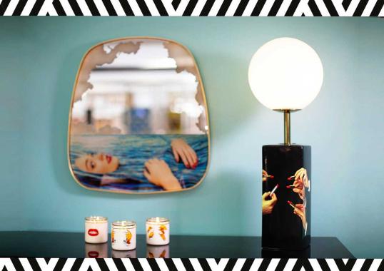Настольная лампа модель Toiletpaper Table Lamp от фабрики Seletti