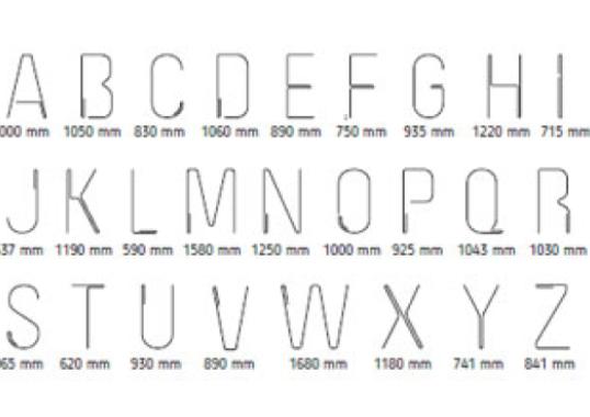 Бра модель Alphafont Collezione di Lampade da Parete от фабрики Seletti