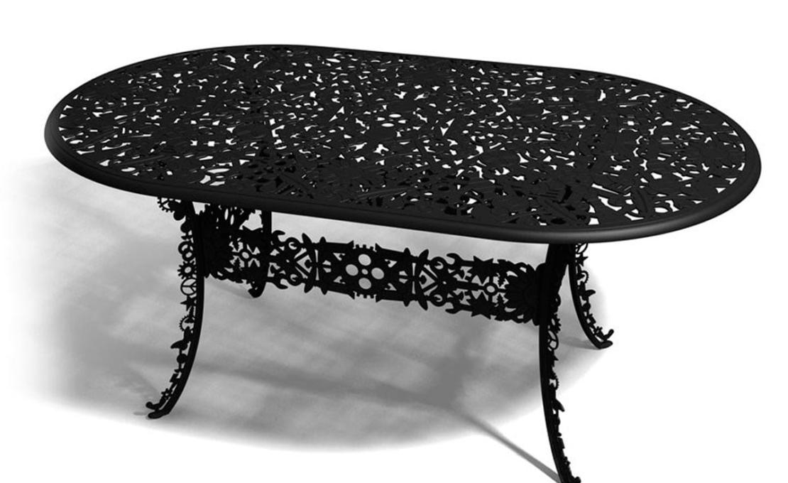 Обеденный стол модель Industry Garden Tavolo Ovale от фабрики Seletti
