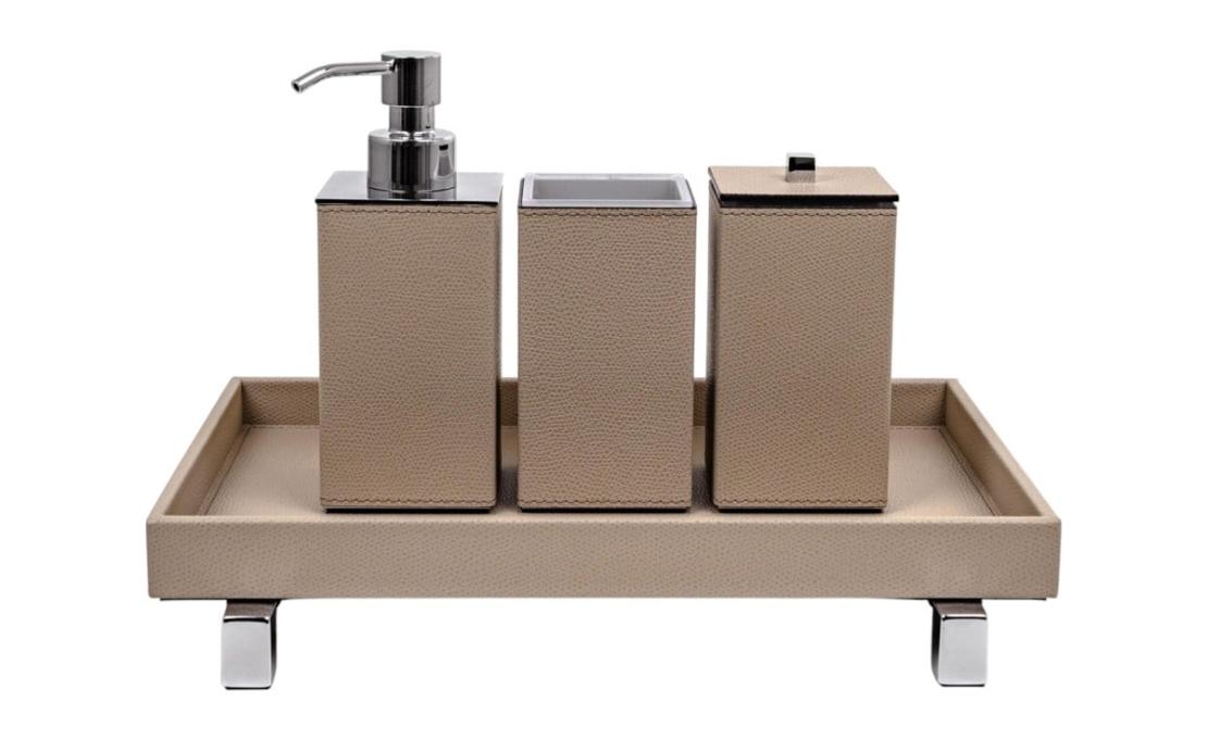 Аксессуар для ванной модель Poseidon Square Bathroom Set от фабрики Pinetti