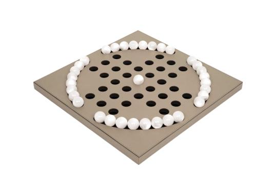 Предмет мягкой мебели Peg Solitaire with Pearl Pawns Game Board от Pinetti image 1
