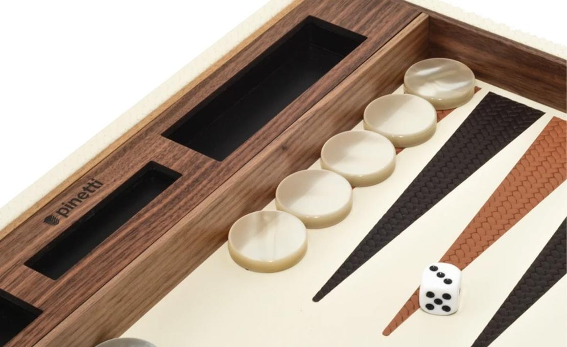 Настольная игра модель Backgammon Set от фабрики Pinetti