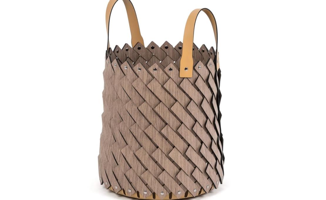 Корзина модель Sestriere Basket with Handles - Medium от фабрики Pinetti