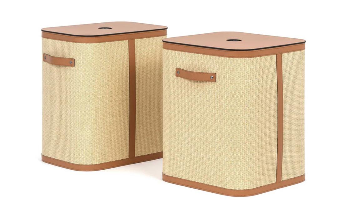 Корзина модель Aurora Rectangular Basket от фабрики Pinetti