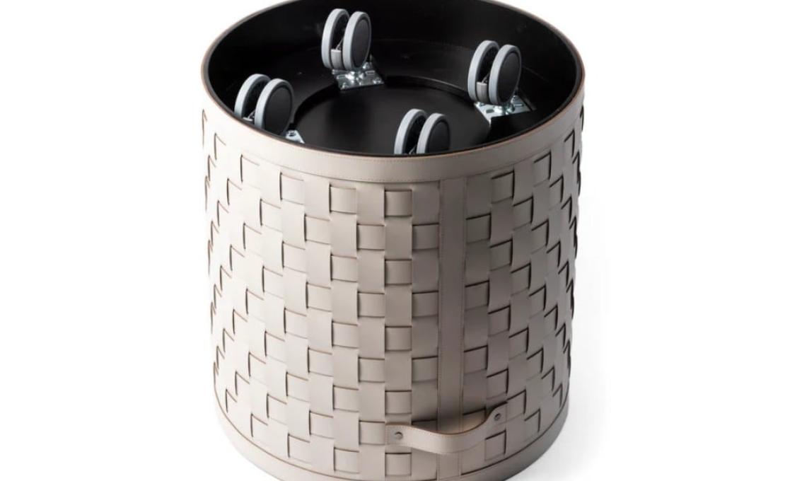 Корзина модель Demetra Basket with Wheels от фабрики Pinetti
