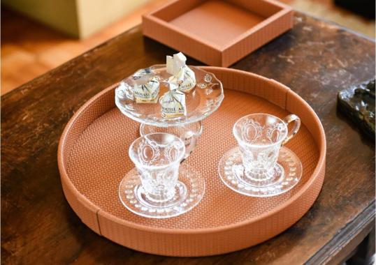 Поднос Gea Tray Round Ø 45 cm от Pinetti image 3