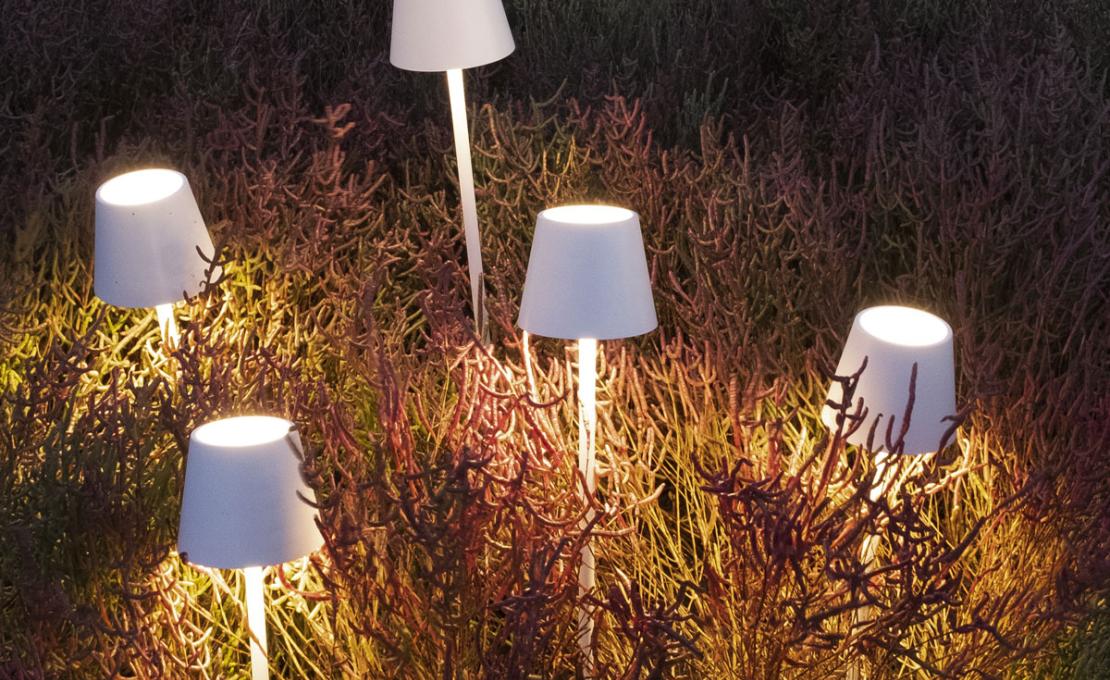 Торшер модель Poldina Picchetto Floor Lamp Outdoor от фабрики Zafferano
