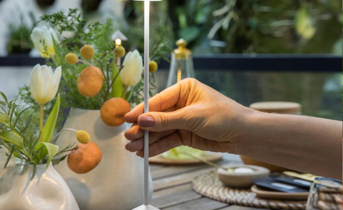 Настольная лампа модель Pina Pro Table Lamp от фабрики Zafferano