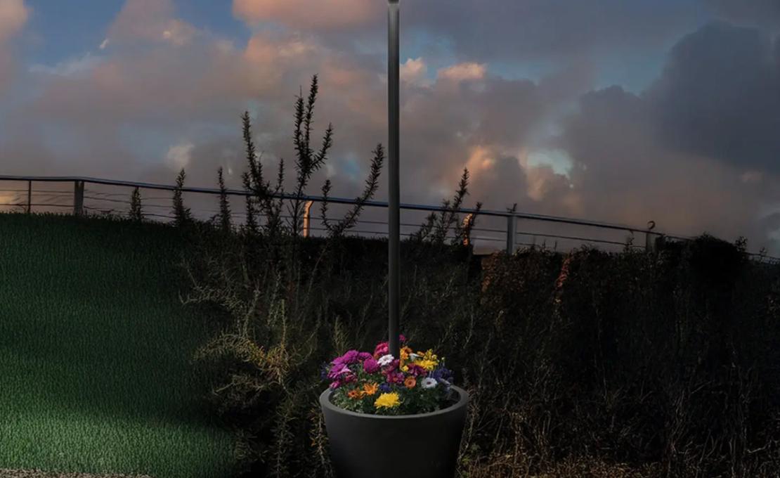 Торшер модель Poldina Reverso Solar Portable Floor Lamp L от фабрики Zafferano