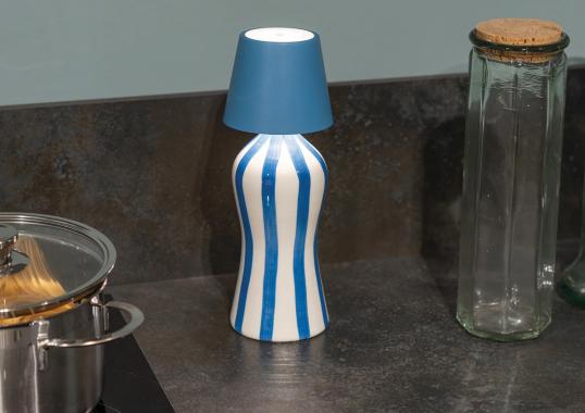 Настольная лампа модель Poldina Stopper Portable Lamp от фабрики Zafferano