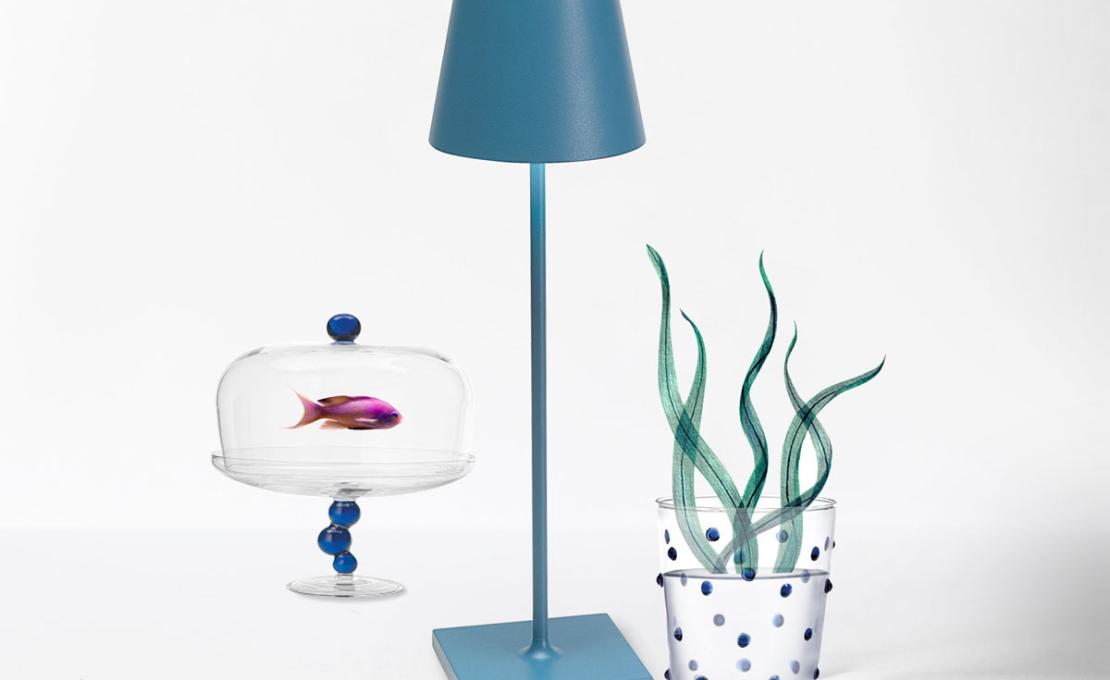 Настольная лампа модель Poldina Pro Table Lamp от фабрики Zafferano
