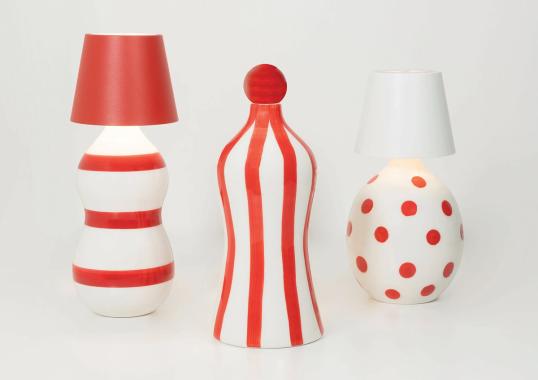 Настольная лампа модель Poldina Stopper Portable Lamp от фабрики Zafferano