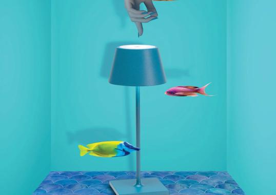 Настольная лампа модель Poldina Pro Table Lamp от фабрики Zafferano
