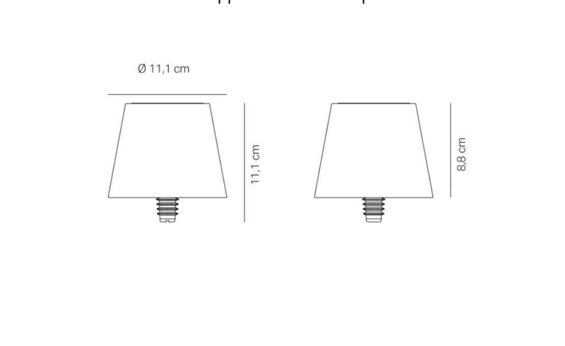 Настольная лампа модель Poldina Stopper Portable Lamp от фабрики Zafferano