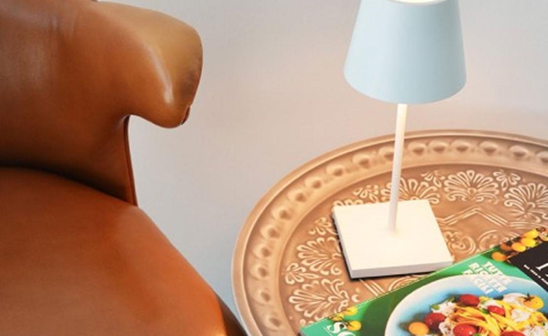 Настольная лампа модель Poldina Mini Pro Table Lamp от фабрики Zafferano