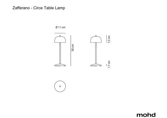 Настольная лампа Circe Table Lamp от Zafferano image 1