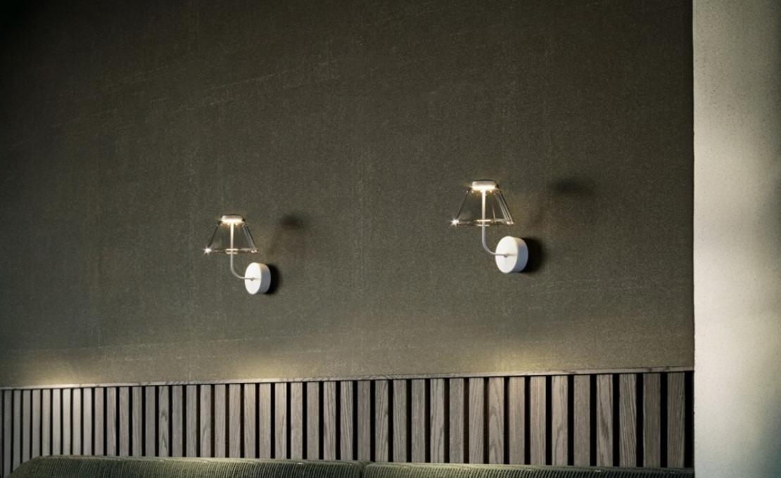 Бра модель Swap Wall Lamp - L. 8 cm - P. 11,6 cm - H. 19,1 cm от фабрики Zafferano