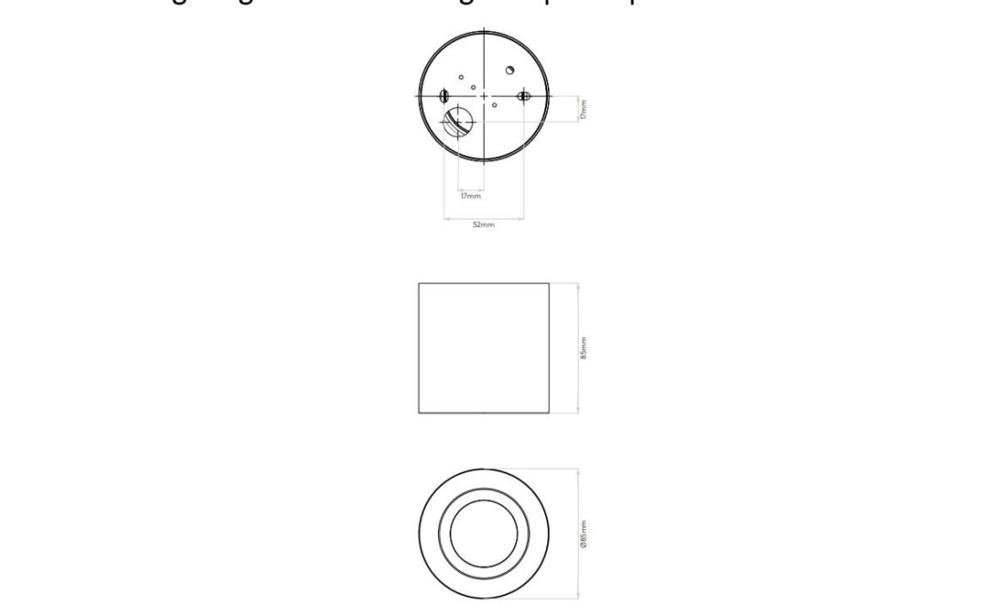 Потолочный светильник модель Kos II Ceiling Lamp от фабрики Astro Lighting
