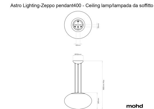 Подвесной светильник 796398 от Astro Lighting image 4