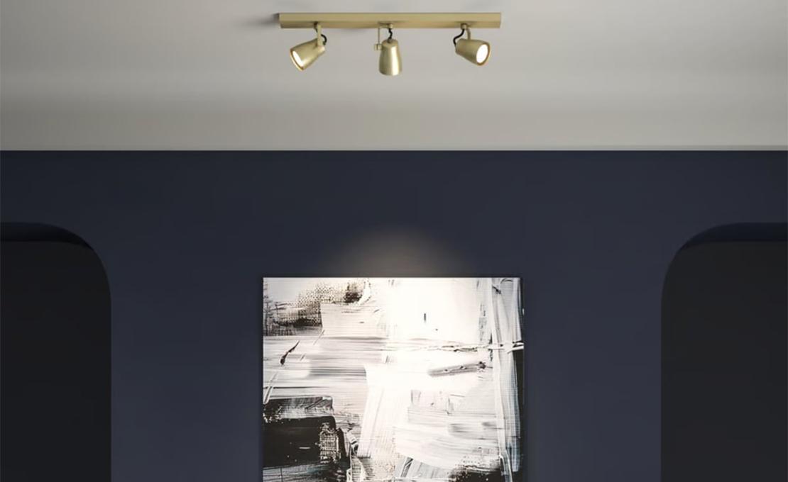 Потолочный светильник модель Juno Triple Bar Ceiling Lamp от фабрики Astro Lighting