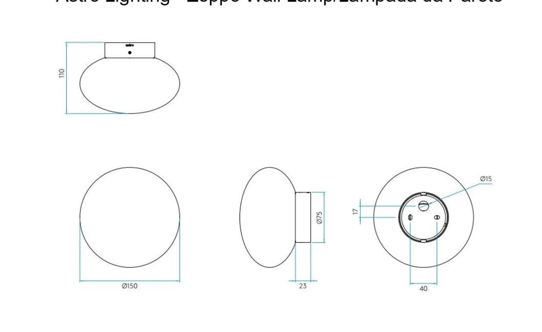 Бра модель Zeppo Wall Lamp от фабрики Astro Lighting