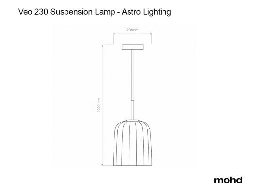 Подвесной светильник модель 926784 от фабрики Astro Lighting