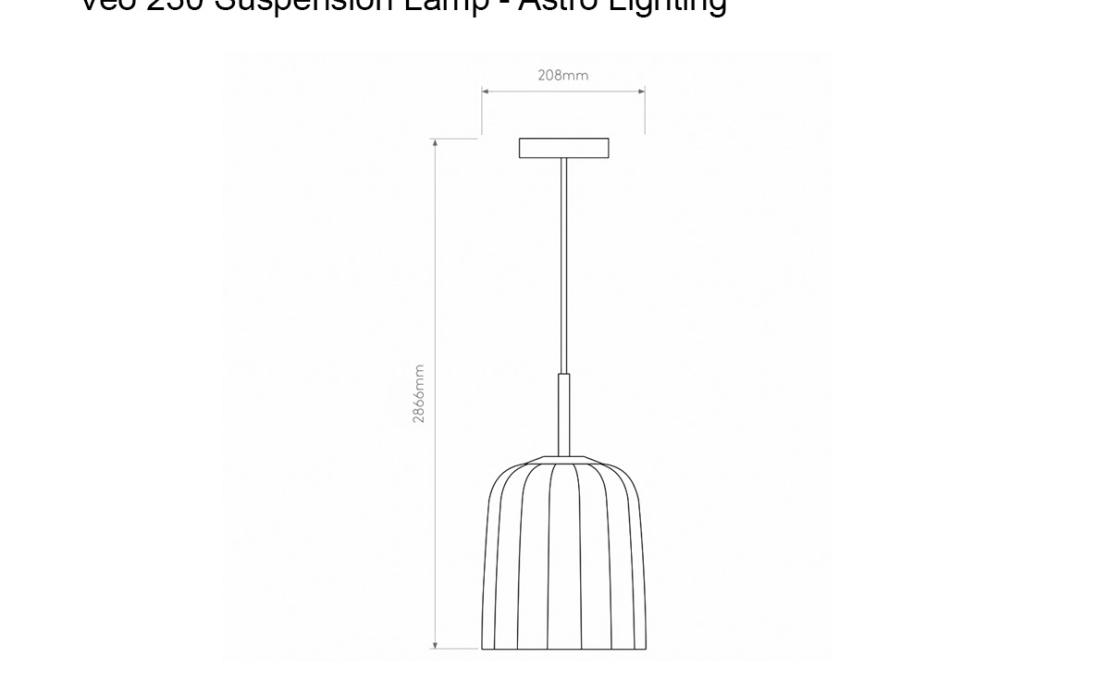Подвесной светильник модель 926784 от фабрики Astro Lighting