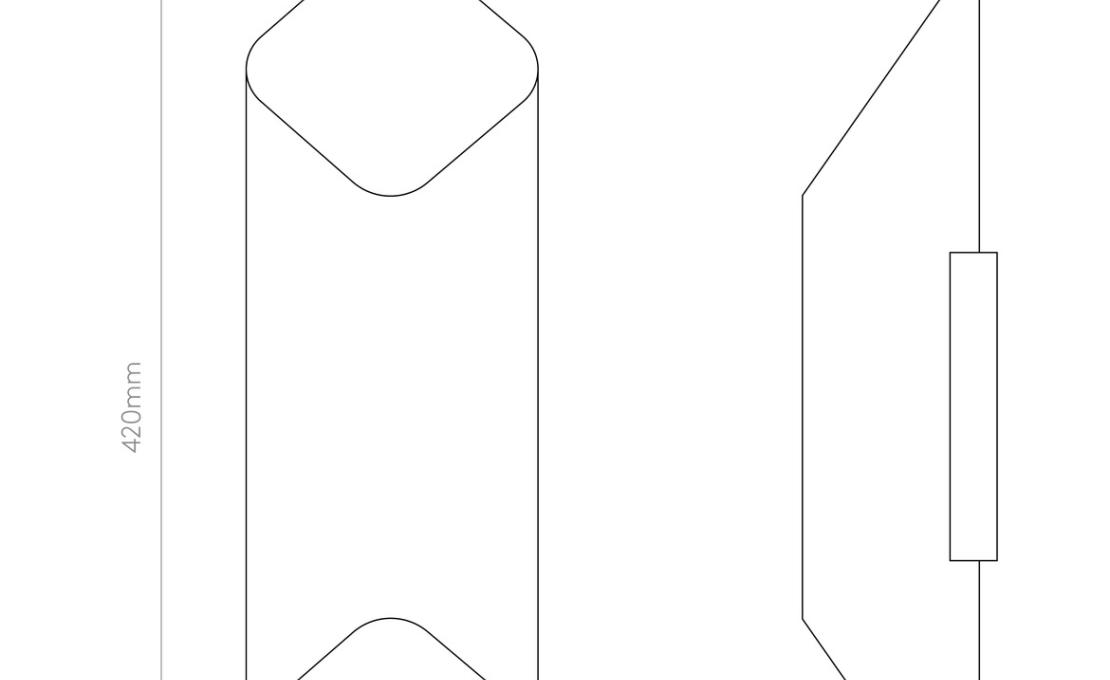 Бра модель Ako 420 Wall Lamp - Phase от фабрики Astro Lighting