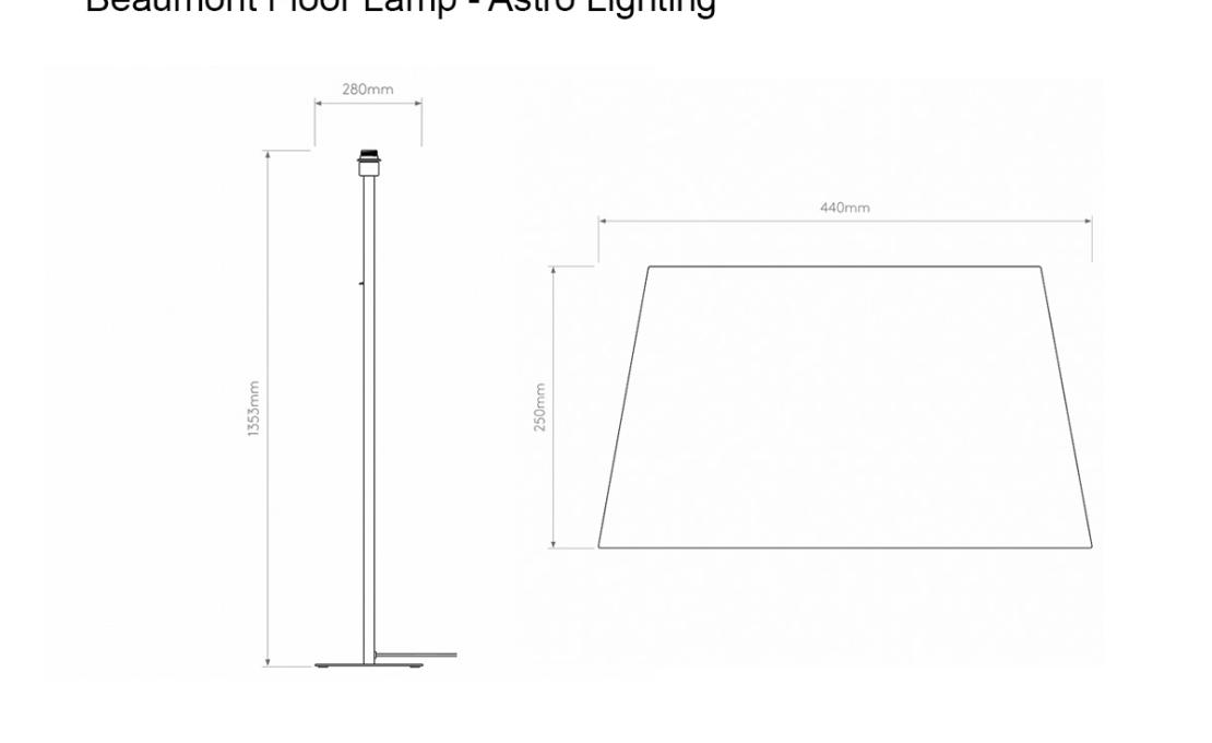 Торшер модель Beaumont Floor Lamp от фабрики Astro Lighting