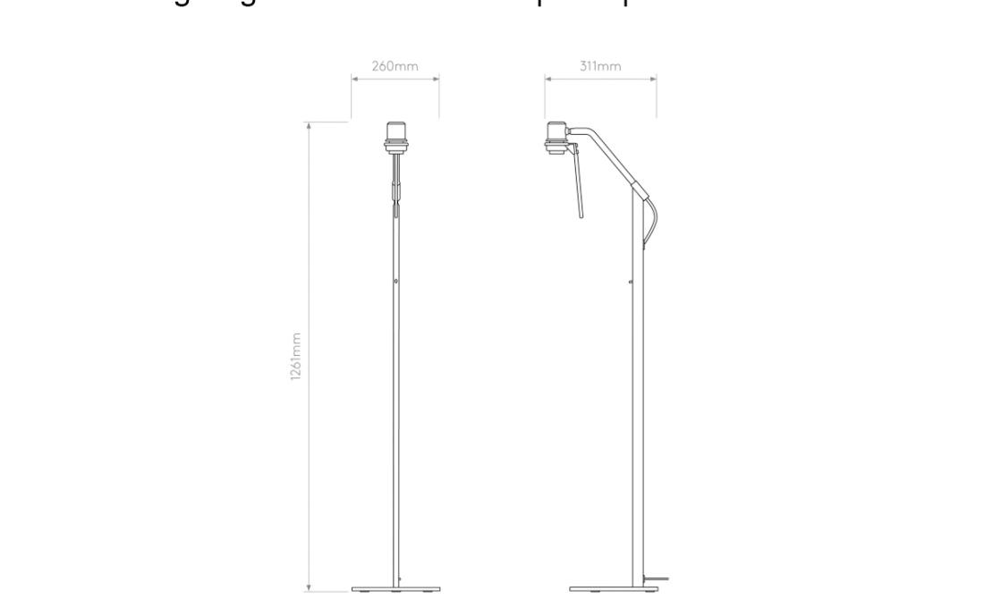 Торшер модель Edward Floor Lamp от фабрики Astro Lighting