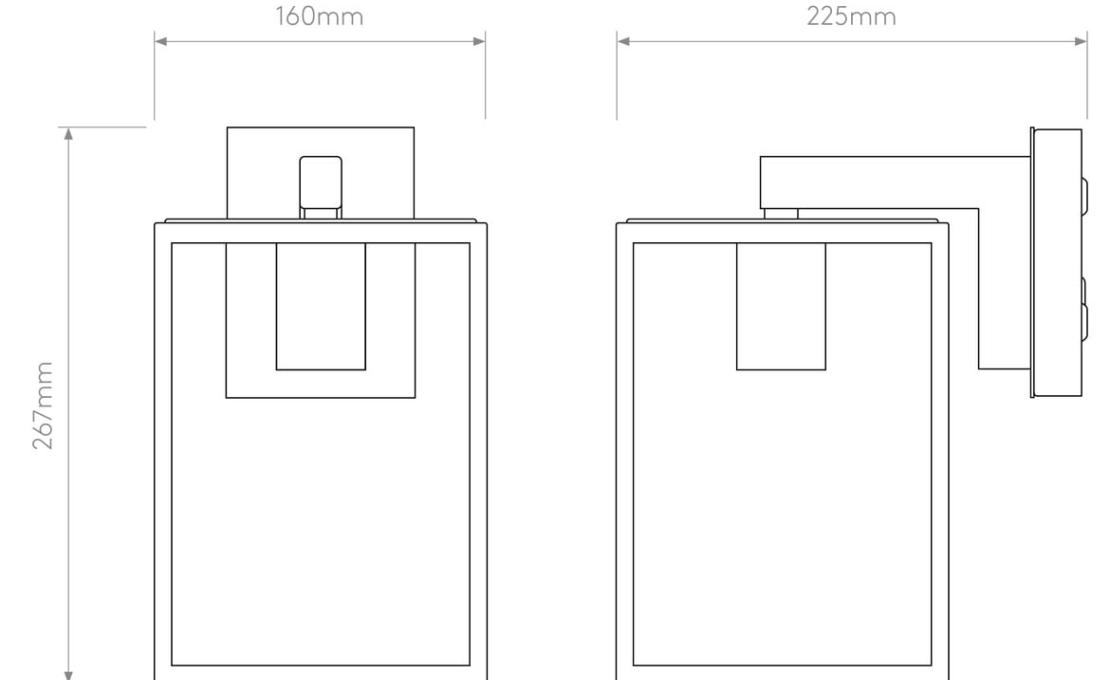 Уличный фонарь модель 872117 от фабрики Astro Lighting