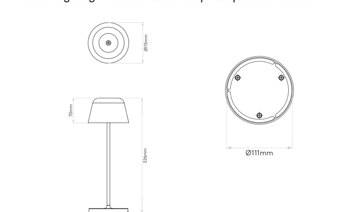 Настольная лампа модель Nomad Table Lamp от фабрики Astro Lighting