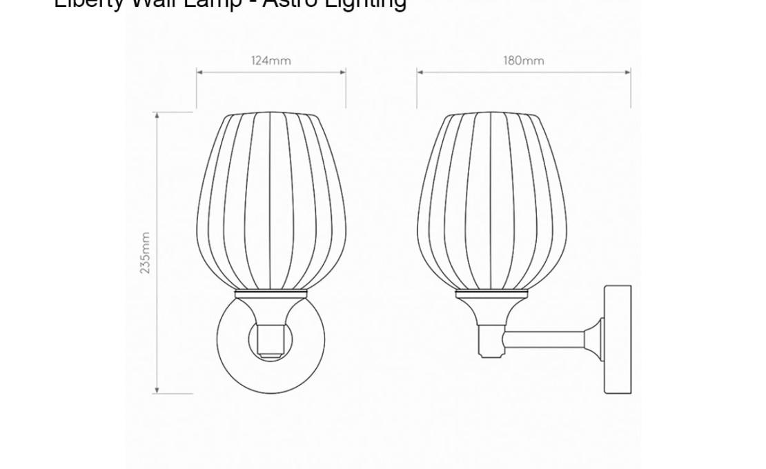 Бра модель Liberty Wall Lamp от фабрики Astro Lighting