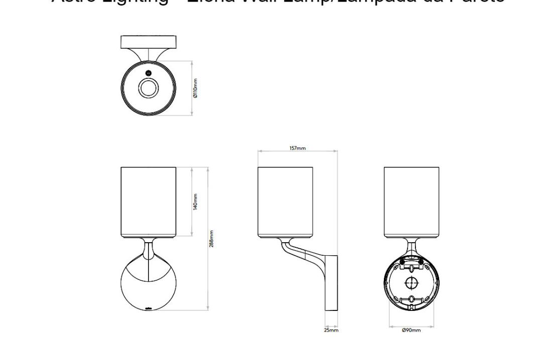 Бра модель Elena Wall Lamp от фабрики Astro Lighting