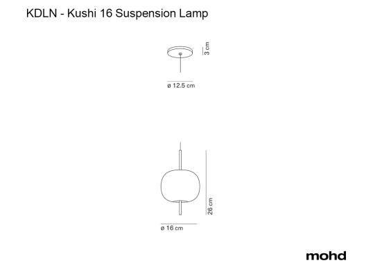 Подвесной светильник Kushi 16 Lampada a Sospensione от KDLN image 5