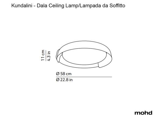 Потолочный светильник модель Dala Ceiling Lamp от фабрики KDLN