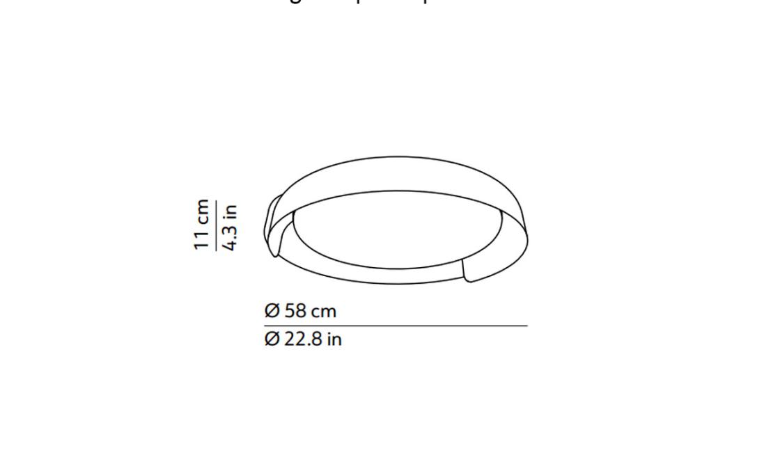 Потолочный светильник модель Dala Ceiling Lamp от фабрики KDLN