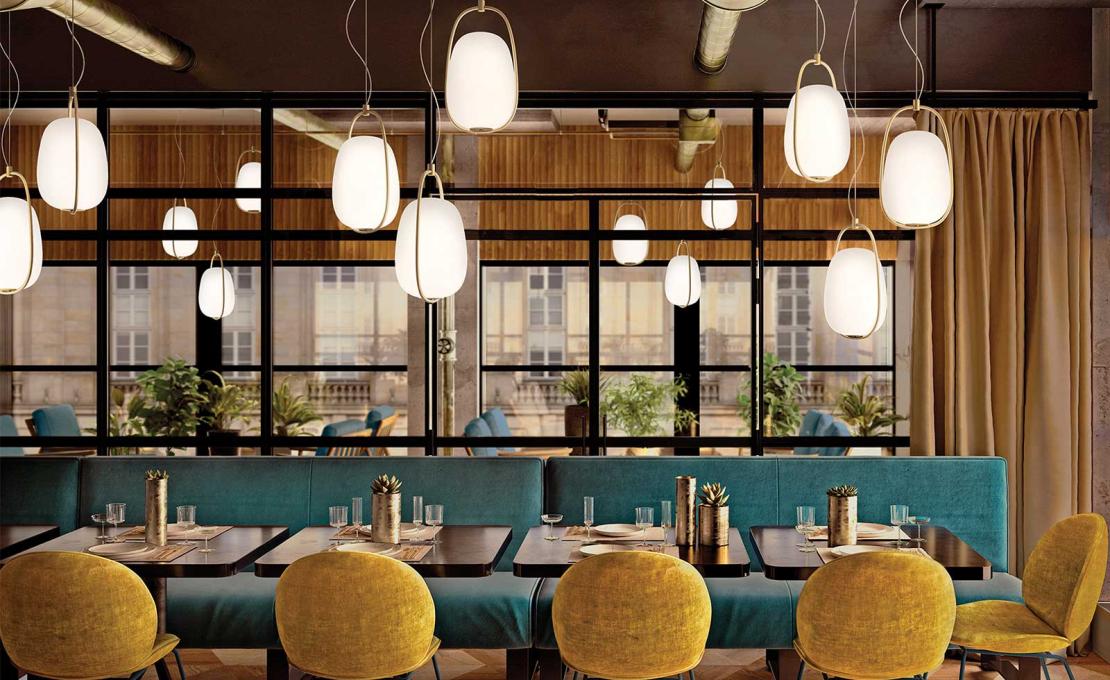 Подвесной светильник модель Lannà Suspension Lamp от фабрики KDLN