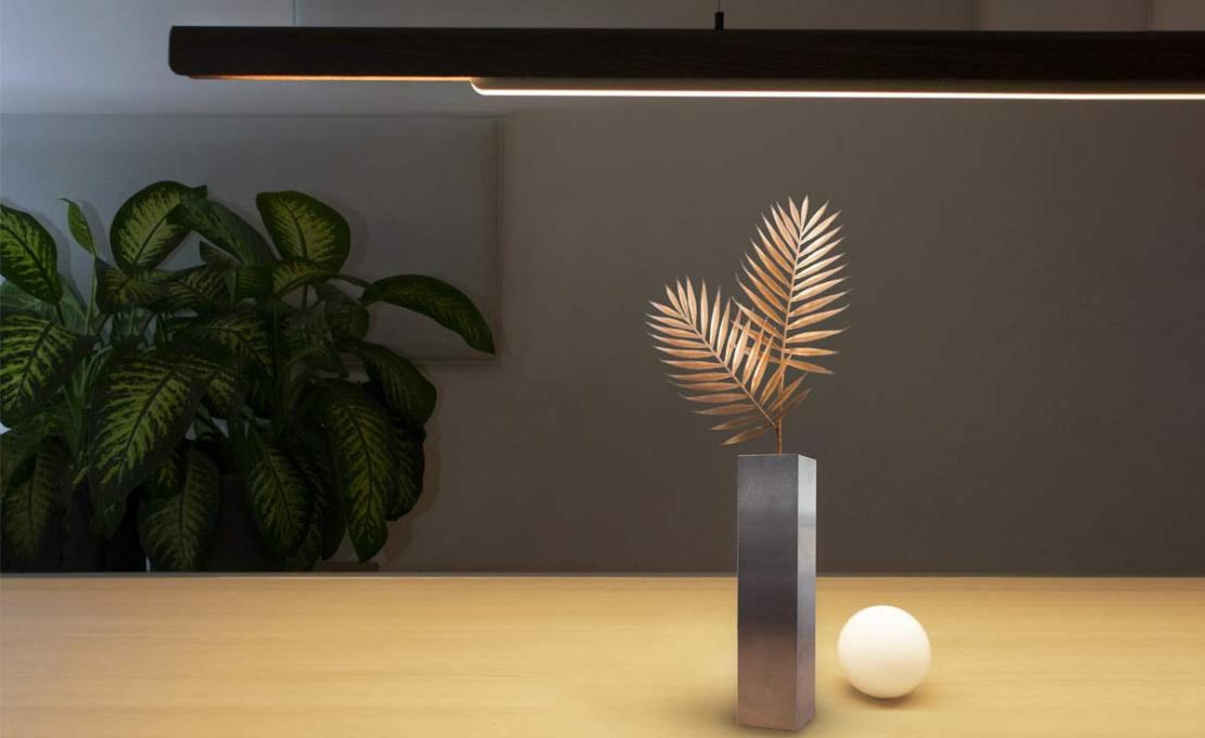 Подвесной светильник модель Dala Linear Suspension Lamp от фабрики KDLN
