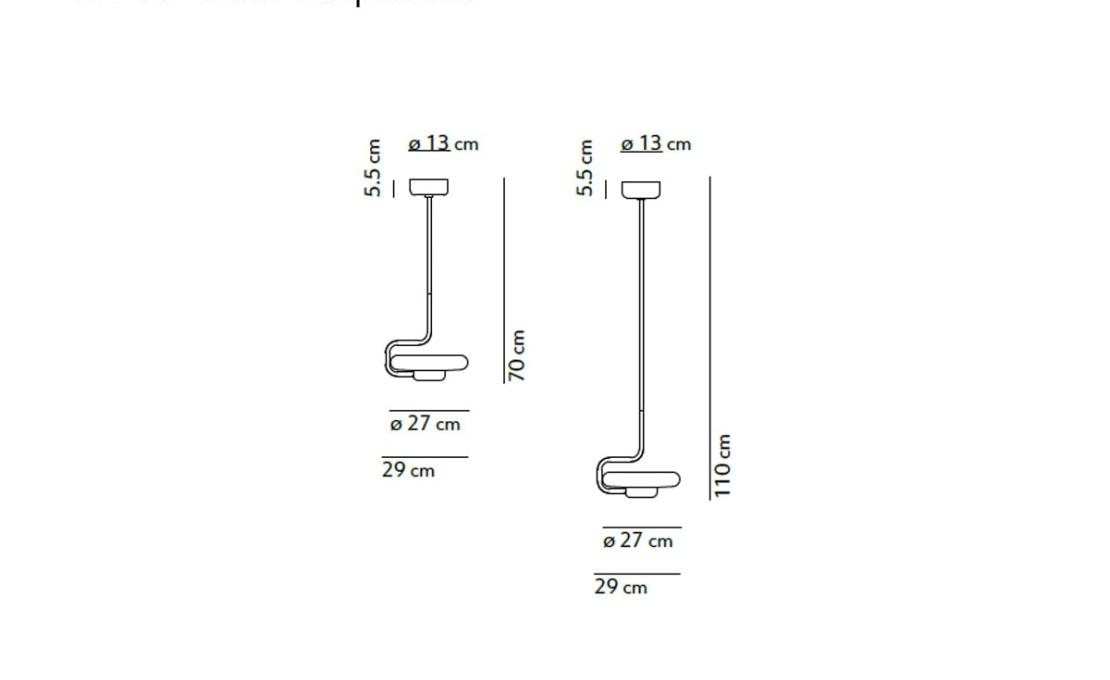 Подвесной светильник модель Tratto Suspension Lamp - Large от фабрики KDLN