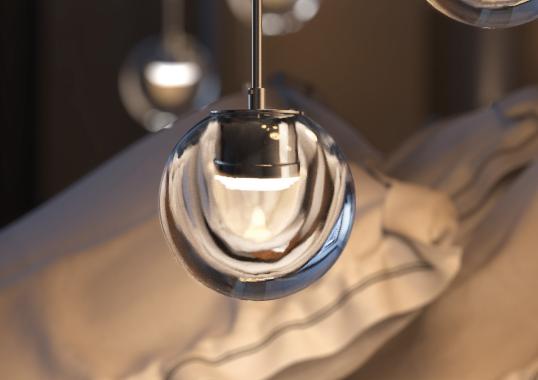 Подвесной светильник модель Dew Suspension Lamp от фабрики KDLN